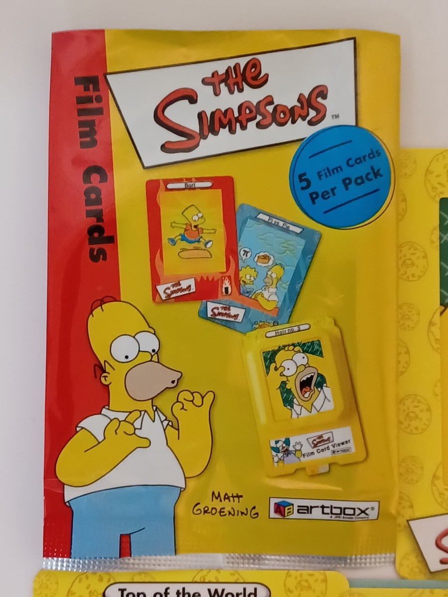 The Simpsons トレーディングカード　フィルムタイプ　シンプソンズ 楽天市場】未開封のザ・シンプソンズ トレーディングカード 36 パック その他