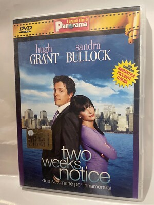 TWO WEEKS NOTE (Zwei Wochen zum Verlieben) Hugh Grant Sandra Bullock DVD