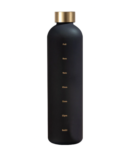 Matte Aesthetic Motivational Water Bottle BPA Free 32 oz/1000mL Time Tracker Gym - Picture 5 of 7