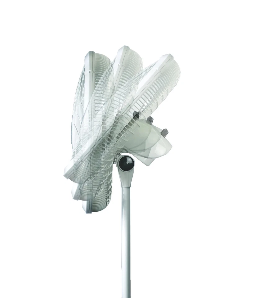 Ventilador de pedestal oscilante de pie Lasko 1820 18 pulgadas elegancia y rendimiento Foto 3 de 4