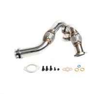 Ford 6.0 6.0L Powerstroke Diesel Turbo Y-pipe HD Bellowed Stainless Steel