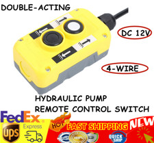 4 Wire Dump Trailer Remote Control Switch For Double-Acting Hydraulic Pumps 12V
