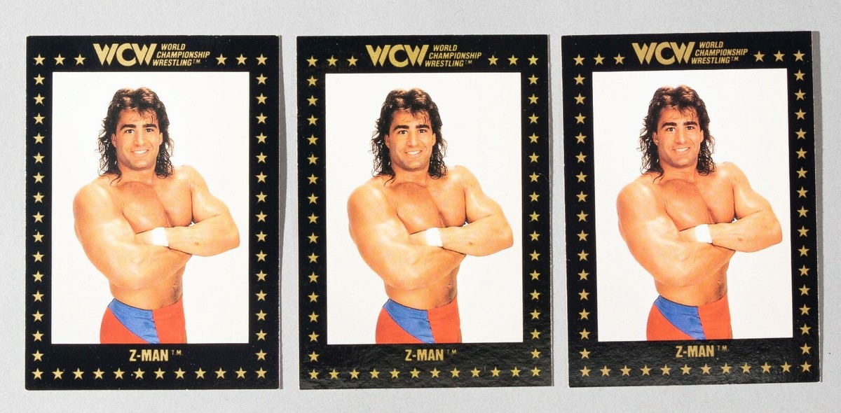 Z-Man Tom Zenk 1991 Championship Marketing WCW Card #97 WWE AWA