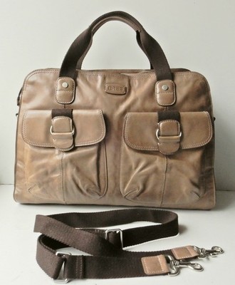 *BREE Florenz 3 *Business Tasche Laptop Hellbraun LEDER