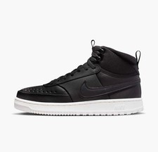 NEW Nike Court Vision Mid WNTR Men's Size 13 Black/Black-Phantom DR7882-002