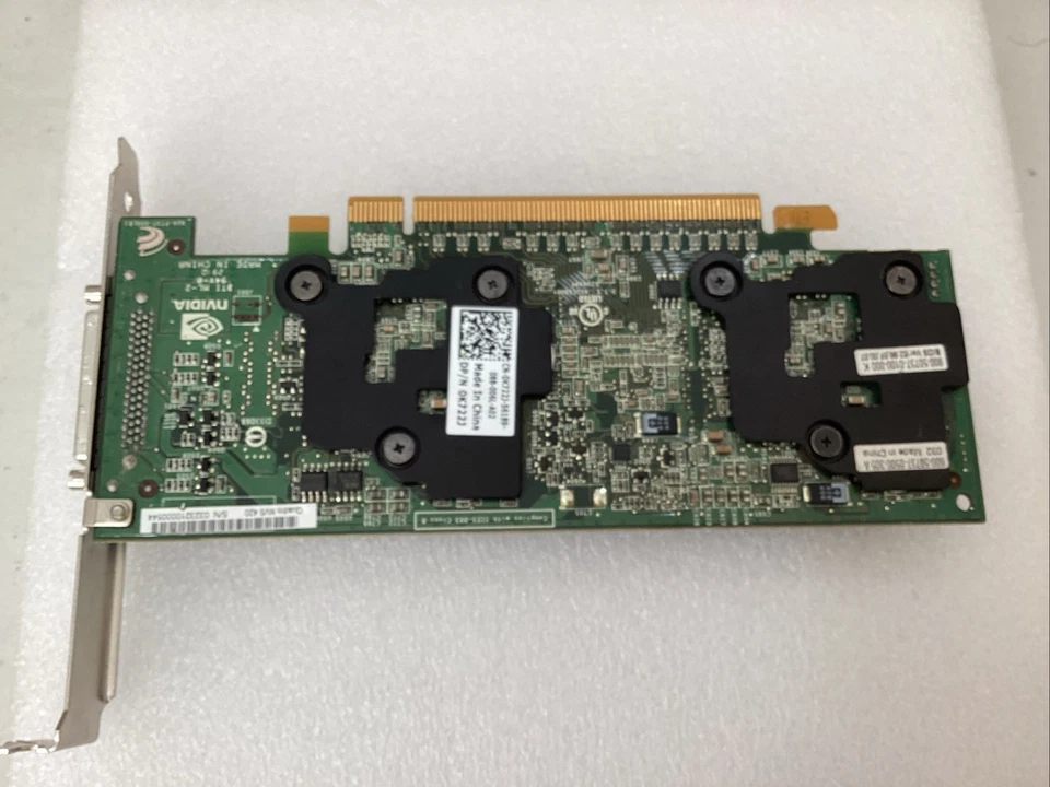 Dell 0K722J NVIDIA Quadro NVS 420 PCI-e graphics card 512MB DDR3 Quad monitors - Image 2 of 3