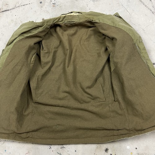 Veste de campagne vintage années 40 WW2 US militaire M41 homme grande taille M1941 armée USGI talon - Photo 6/8