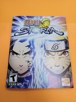 Naruto: Ultimate Ninja Storm (Sony PlayStation 3, 2008) PS3 Manual Only 