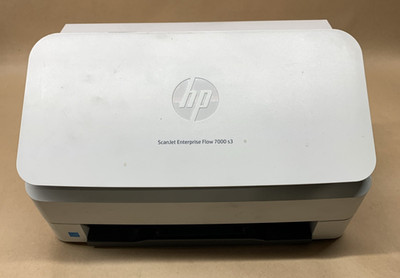 HP ScanJet Enterprise Flow 7000 600 dpi s3 Sheet-feed Scanner - TESTED WORKING