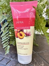 New JAFRA Peach Magnolia Body Scrub 200 ML E 6.7 FL OZ