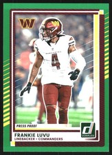 2025 Donruss Press Proof Green #262 Frankie Luvu - FB