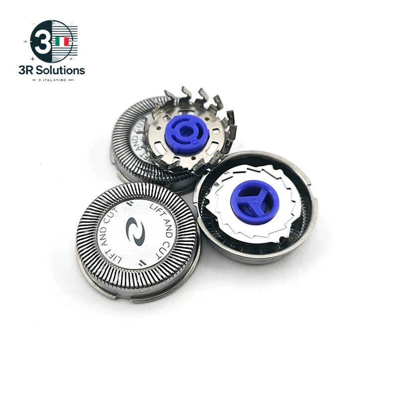 3 Pz HQ3 HQ4 Testina Di Ricambio Lama Di Rasoio per Philips Rasoio HQ56 HQ55 HQ4 - Immagine 3 di 4