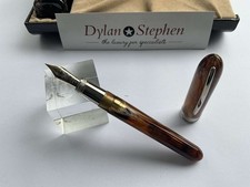 Visconti Van Gogh Maxi Amber Translucent Fountain Pen 14K medium nib