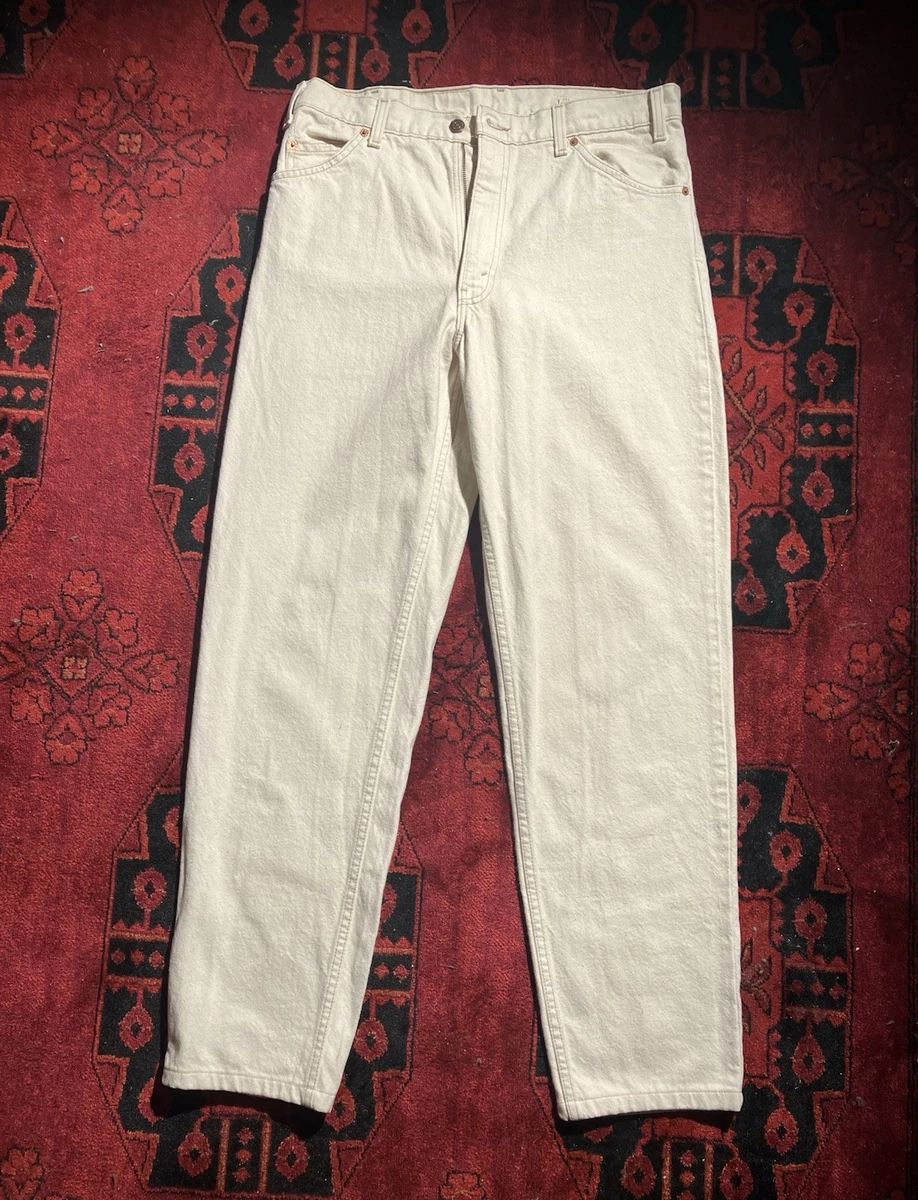 Levi's 550 White Jeans for Men for sale | eBay