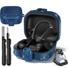 2025 New Security Lock Case for Beats Powerbeats Pro 2 Wireless Blue