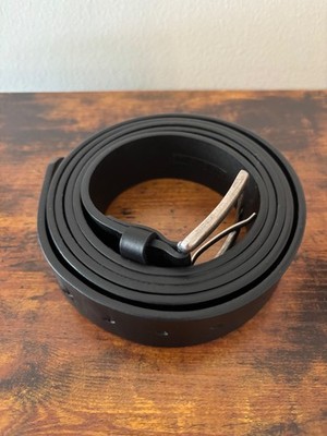 King Size Genuine Leather Belt size 72/74 Black
