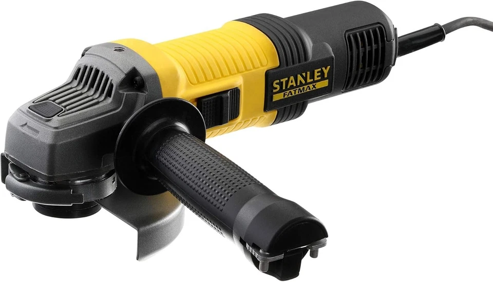 STANLEY FMEG210-QS Smerigliatrice, Giallo/Nero - Immagine 2 di 4