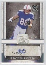 2022 Leaf Ultimate Draft Silver Spectrum 20/25 Grant Calcaterra Auto 0u66