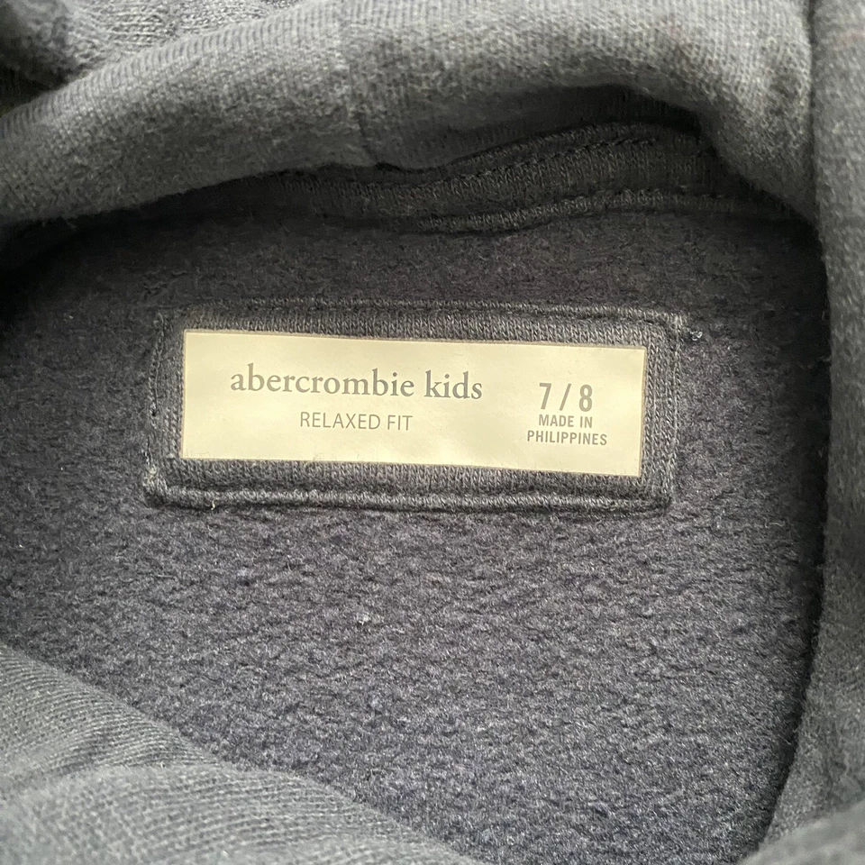 Abercrombie Kids Hoodie Sweatshirt pullover Size S blue - Image 2 of 4