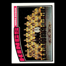 Los Angeles Kings #139 1976 Topps Los Angeles Kings Hockey Card NHL EX