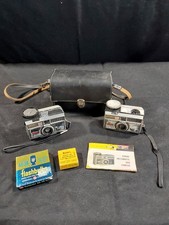 Kodak 400  404 Instamatic Lot W/case And Extras Vintage Cameras Photography