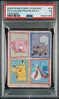 2023 MARUMIYA POKEMON STICKERS #18 CHANSEY/MILOTIC/PIKACHU/ROCKRUFF PSA 5