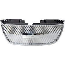 Grille Assembly For 2007-2014 Gmc Yukon Yukon Xl 1500 2500 Chrome Plastic Grille Assembly For 2007-2014 Gmc Yukon Yukon Xl 1500 2500 Chrome Plastic