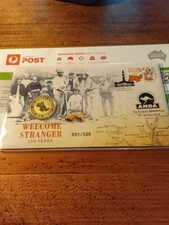 2019 $1 Welcome Stranger Gold Nugget ANDA Brisbane Expo PNC. Free Tracked Post.