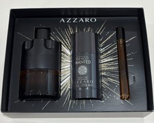 Azzaro The Most Wanted Parfum 3 pc Gift Set New In Box
