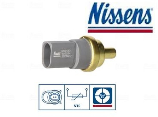 Nissens 207082 Sensor FüR KüHlmitteltemperatur Sensor KüHlmittelsensor-image