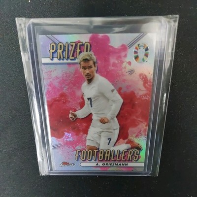 2023 Topps Finest Road to UEFA EURO - Antoine Griezmann PINK RED Fusion CASE HIT