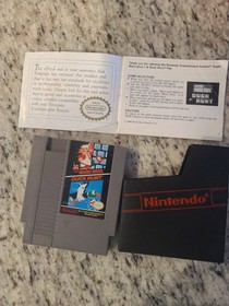 Super Mario Bros. / Duck Hunt NES - With Manual