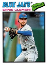 2026 Topps Heritage - Ernie Clement Short Print #21 Toronto Blue Jays SP