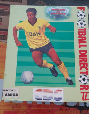 Football Director II (CDS 1990) Commodore Amiga (Disk, Box) works 16-bit