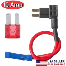 1-25 Sets Add-A-Circuit Piggyback Fuse Tap 12V Adapter 10 Amp ATR Micro2 Fuse