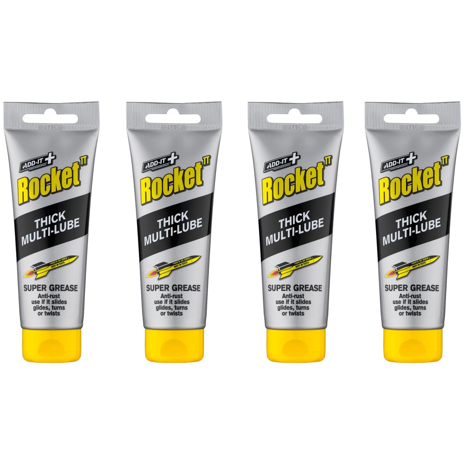 Rocket TT Heavy Duty Super Grease Multi Purpose Lubricant 100g x4