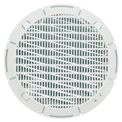 Amig Rundes LüFtungsgitter Aluminium Moskitonetz 10Cm Weiß KüChe Bad Decke-image