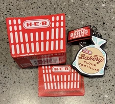 H-E-B Brand Shop Key Chain Bakery Flour Tortillas By HEB Keychain Open Box