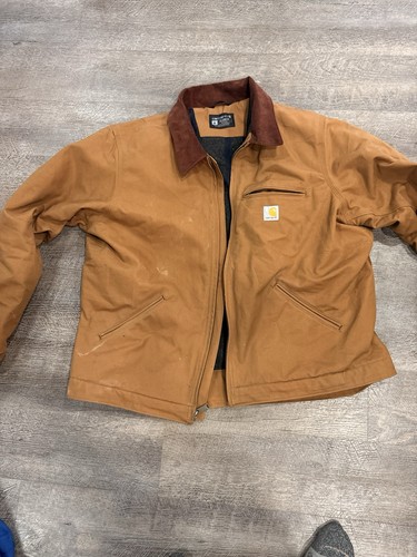 Carhartt Men's Vintage 90s Blanket Lined Chore Coat Size Xl