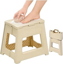 Foldable Shower Stool Shaving Legs Plastic Shower Foot Rest Inside Shower,11.9"