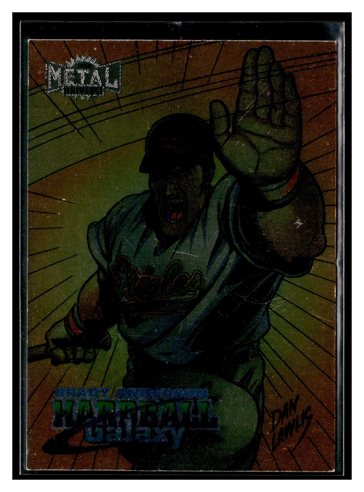 1998 Metal Universe #210 Brady Anderson