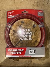 Milwaukee 49-56-9275 6-1/4" Big Hawg with Long Life 10X Larger Carbide Teeth