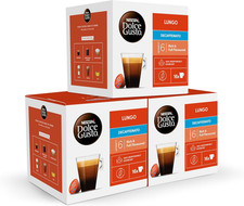 NESCAFÉ Dolce Gusto Lungo Decaf Coffee Pods - Total of 48 Decaffinated Coffee 0.28 per lighter