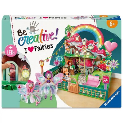 Ravensburger 25869 BeCreative Bastelset Feenwelt, DIY für Kinder ab 6 Jahren