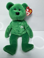 Ty Beanie Babies - Erin the Bear - (1997, Retired)