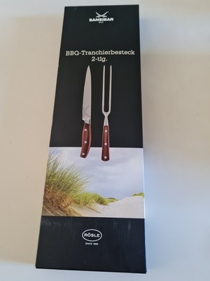 Sansibar Sylt Barbecue Tranchierbesteck 2teilig von Rösle Neu Originalverpackt