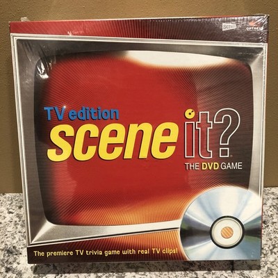 Scene It TV Edition Television Game DVD Trivia  Game. New