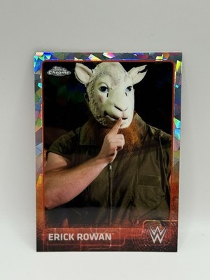 2015 Topps Chrome WWE Erick Rowan Atomic Refractor #27