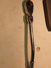 Mac Tools 38 Drive 11 Inch Long Bent Handle Flex- Head Ratchet Xr11fs