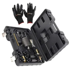 Universal Air Vibration Injector Removal Extractor Pneumatic Puller Tool Black